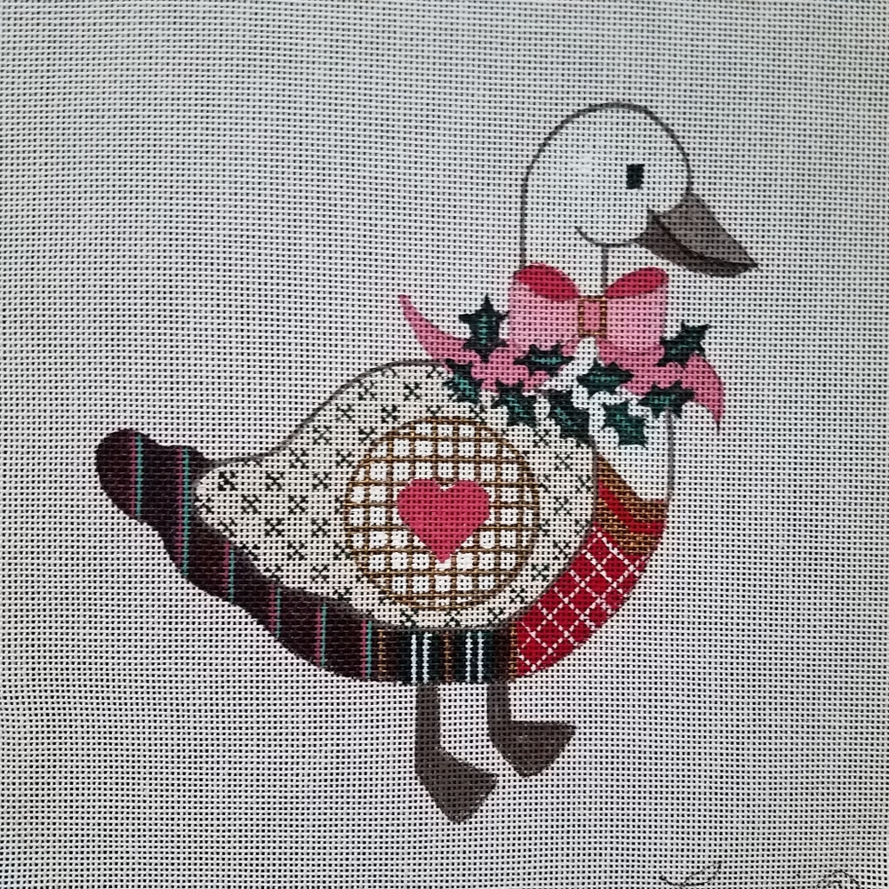 Decorate Needlepoint  Duck - Picture 3 of 5